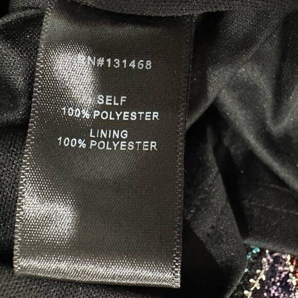 Bandit & the Babe Bermuda Patchwork Mini Dress Women’s Size Small Multicolor - Picture 12 of 12